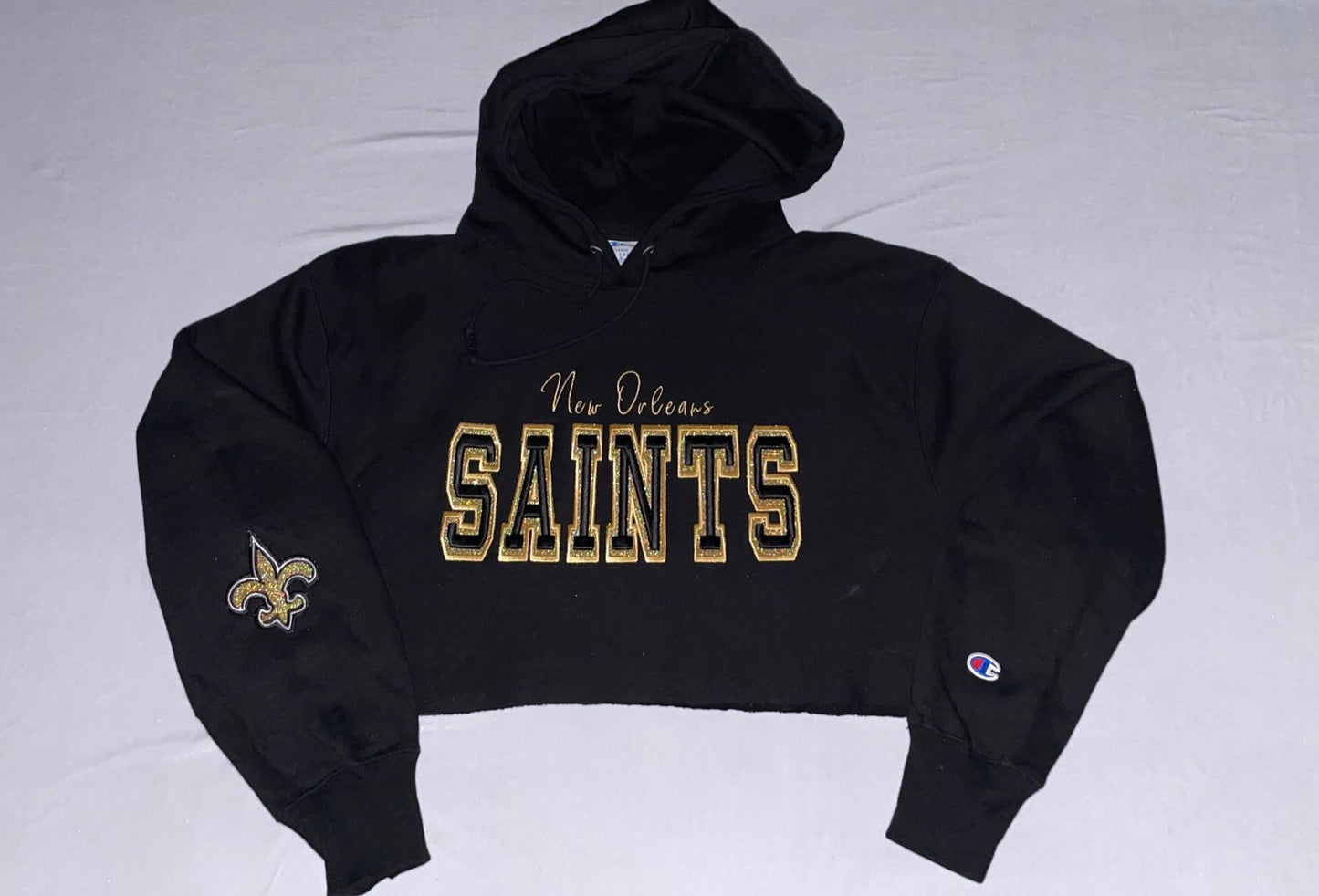 Crop Top (Glitter & Puff Duo)