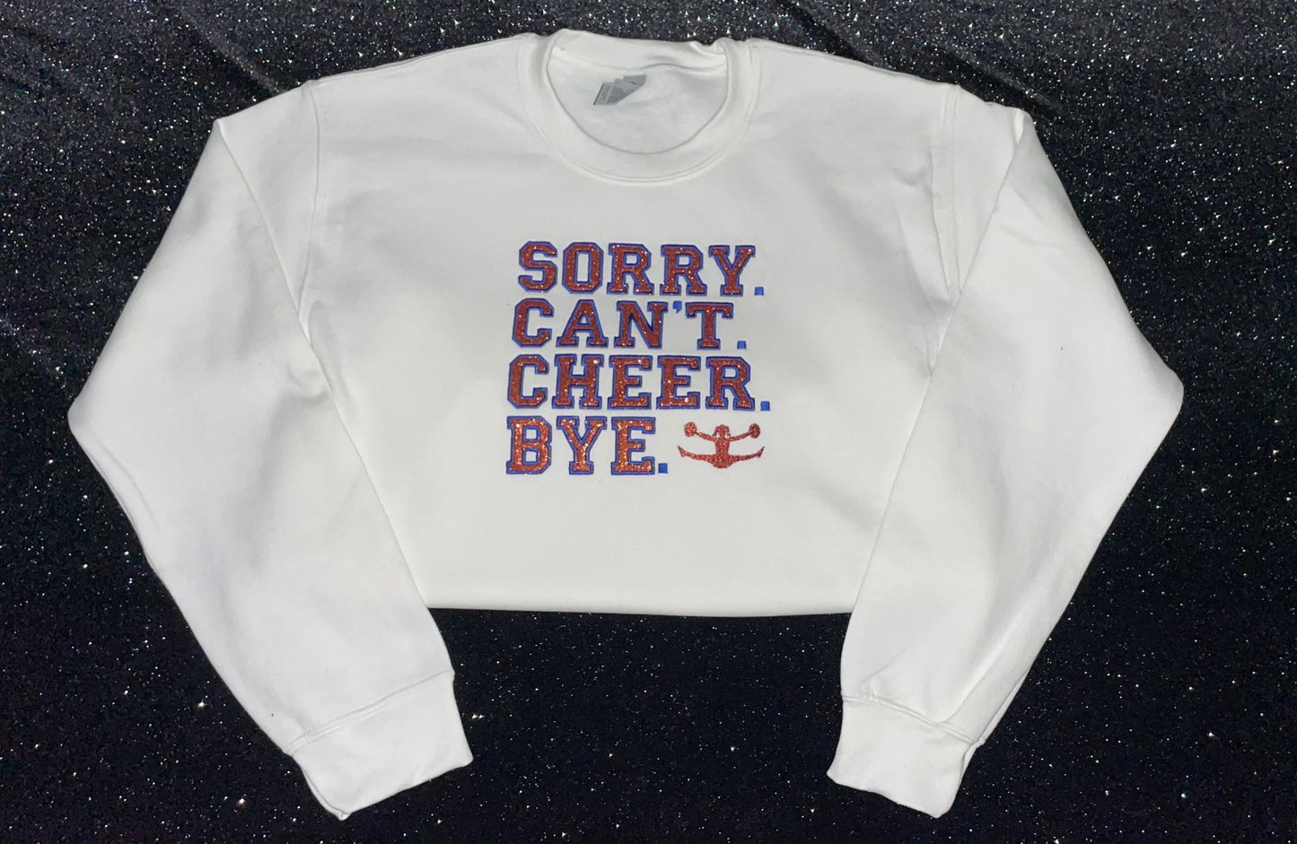 Sorry. Can’t. Cheer. Bye.