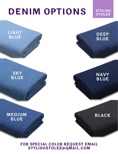 Denim Stole (Starting Price $270)