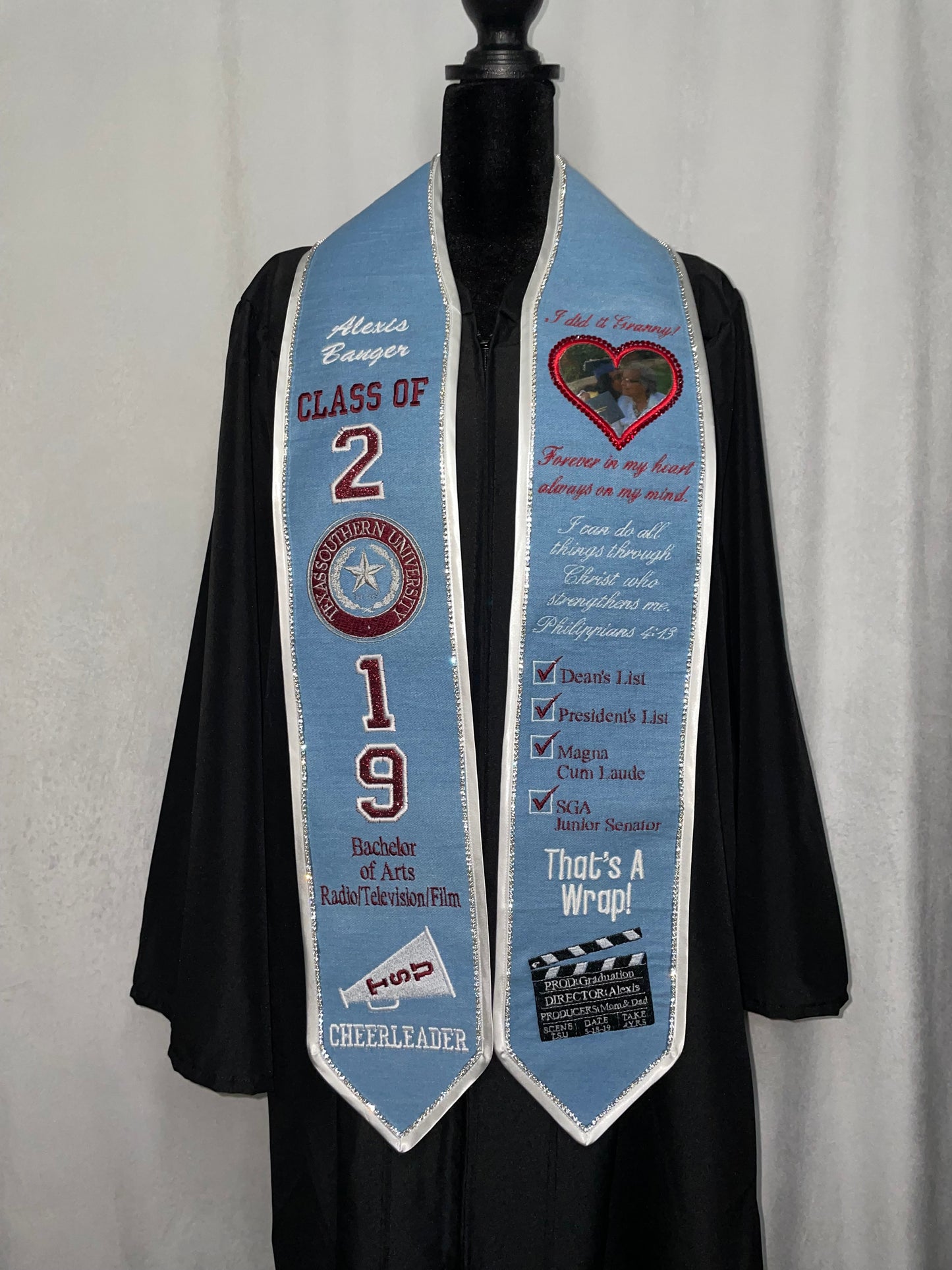 Denim Stole (Starting Price $270)