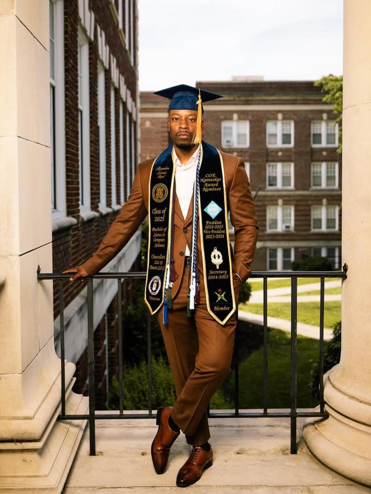 Velvet Stole (Starting Price $260)