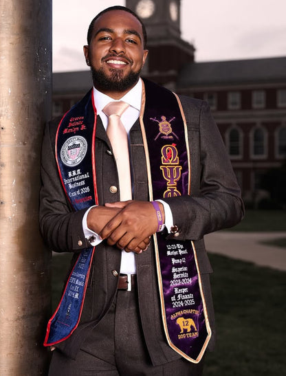 Velvet Stole (Starting Price $260)