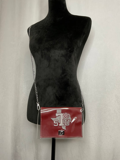 TXSU Logo Clear Purse