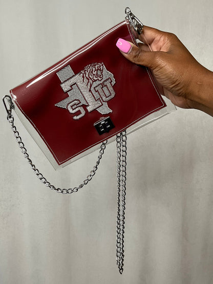 TXSU Logo Clear Purse