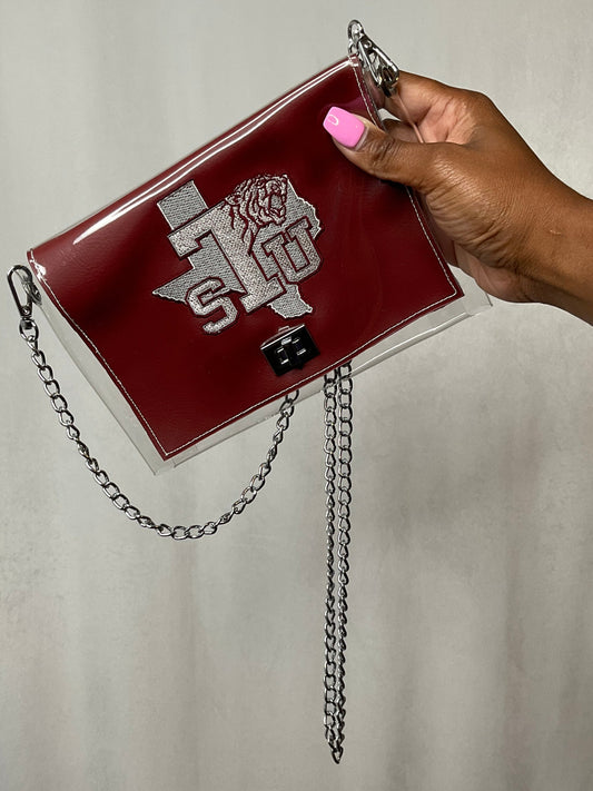 TXSU Logo Clear Purse